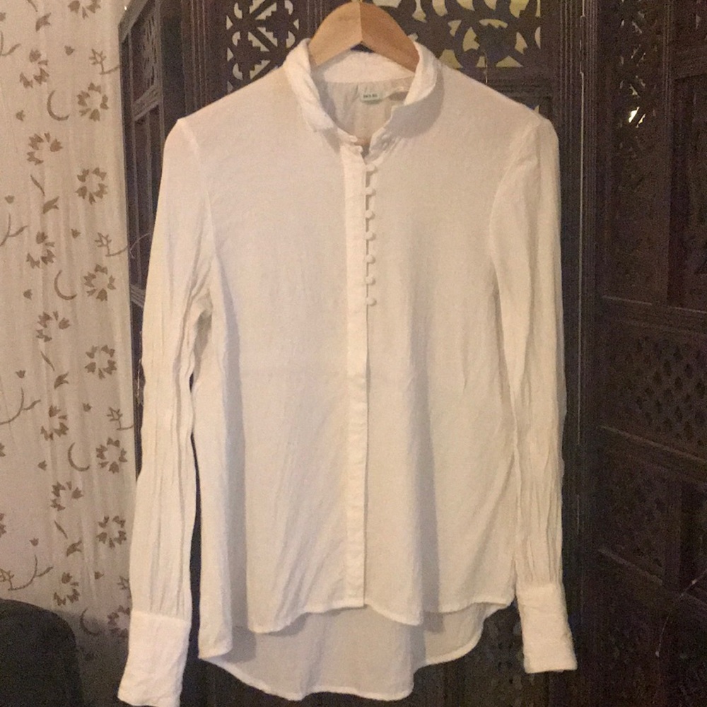 UO Kimchi Blue Victorian Blouse
